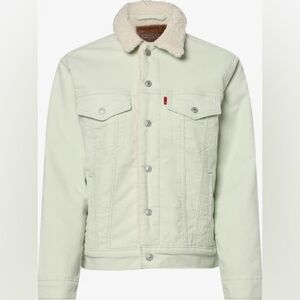 LEVI’S MINT GREEN BABY CROPPED TRUCKER JACKET